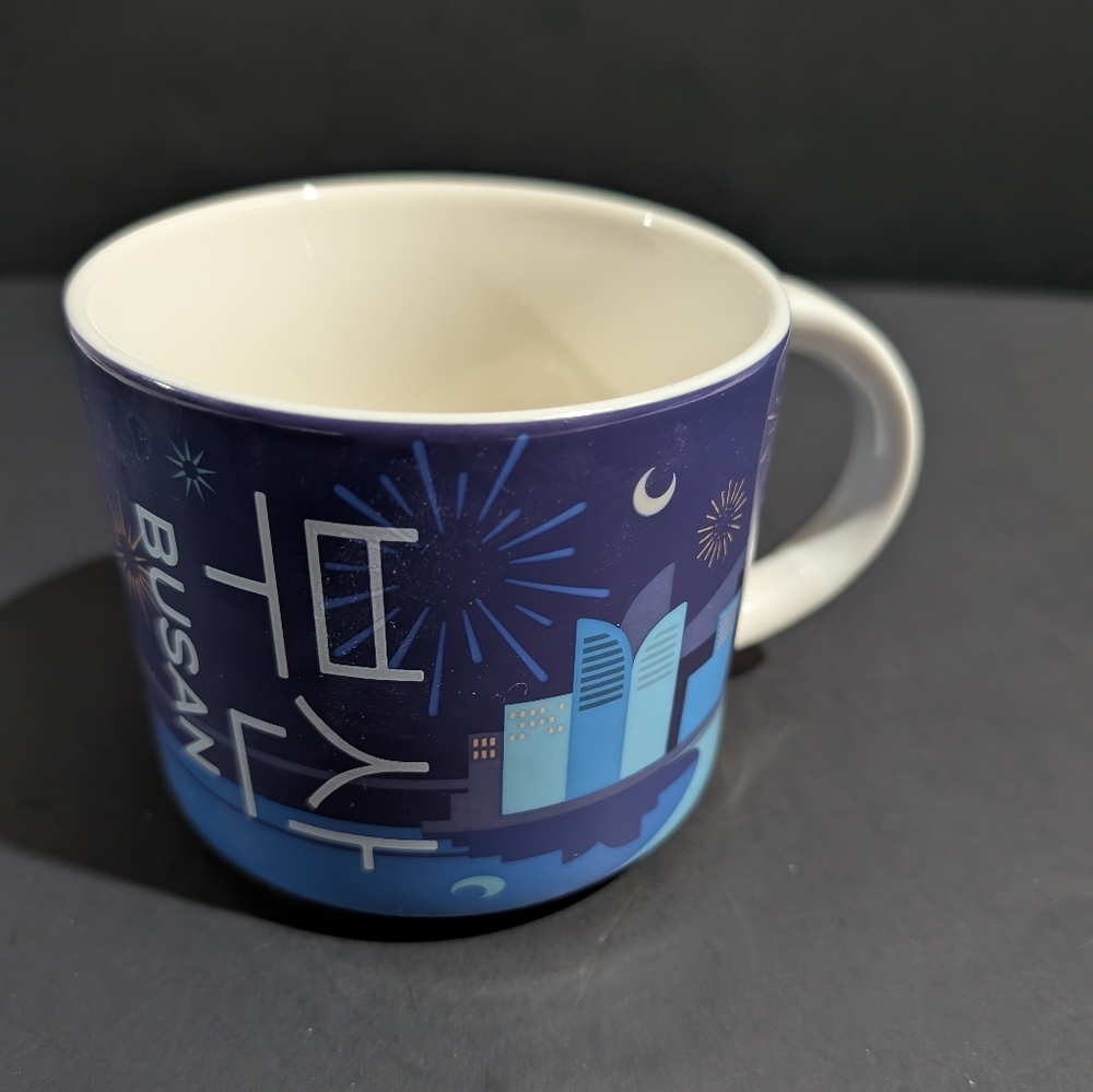 Starbucks South Korea Busan City Fireworks Coffee Mug 14oz  Collectible 2016